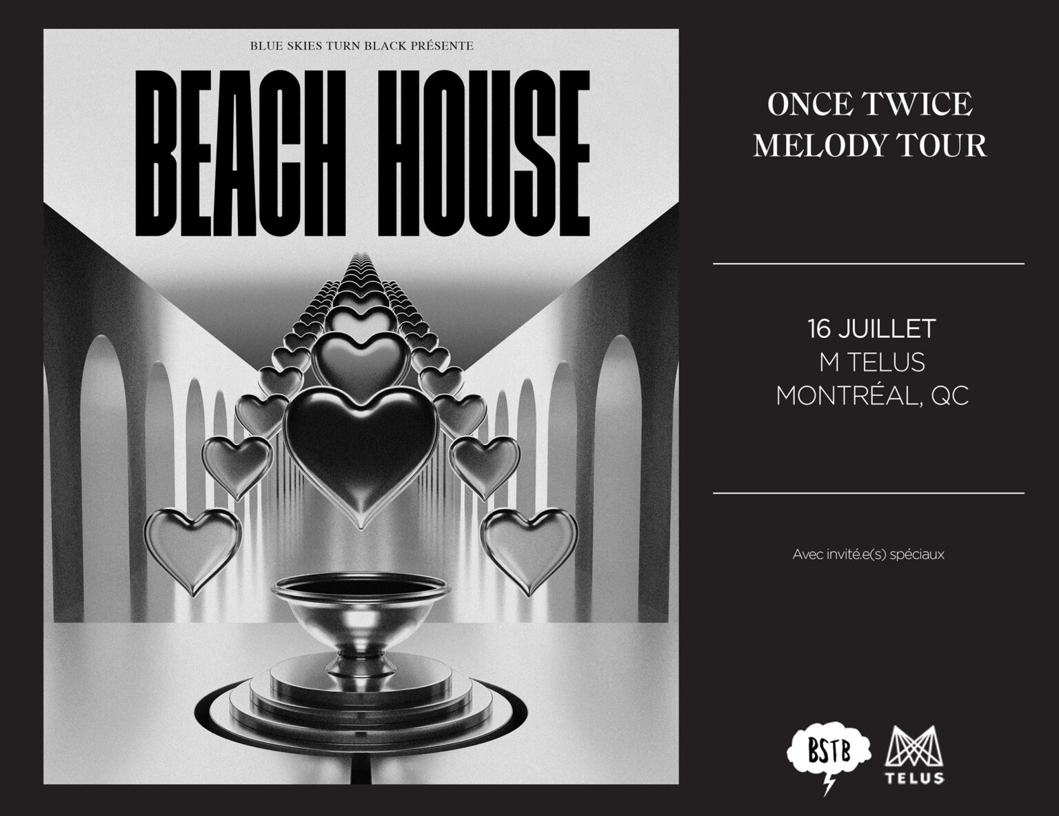 Once Twice Melody Tour de Beach House Le Canal Auditif
