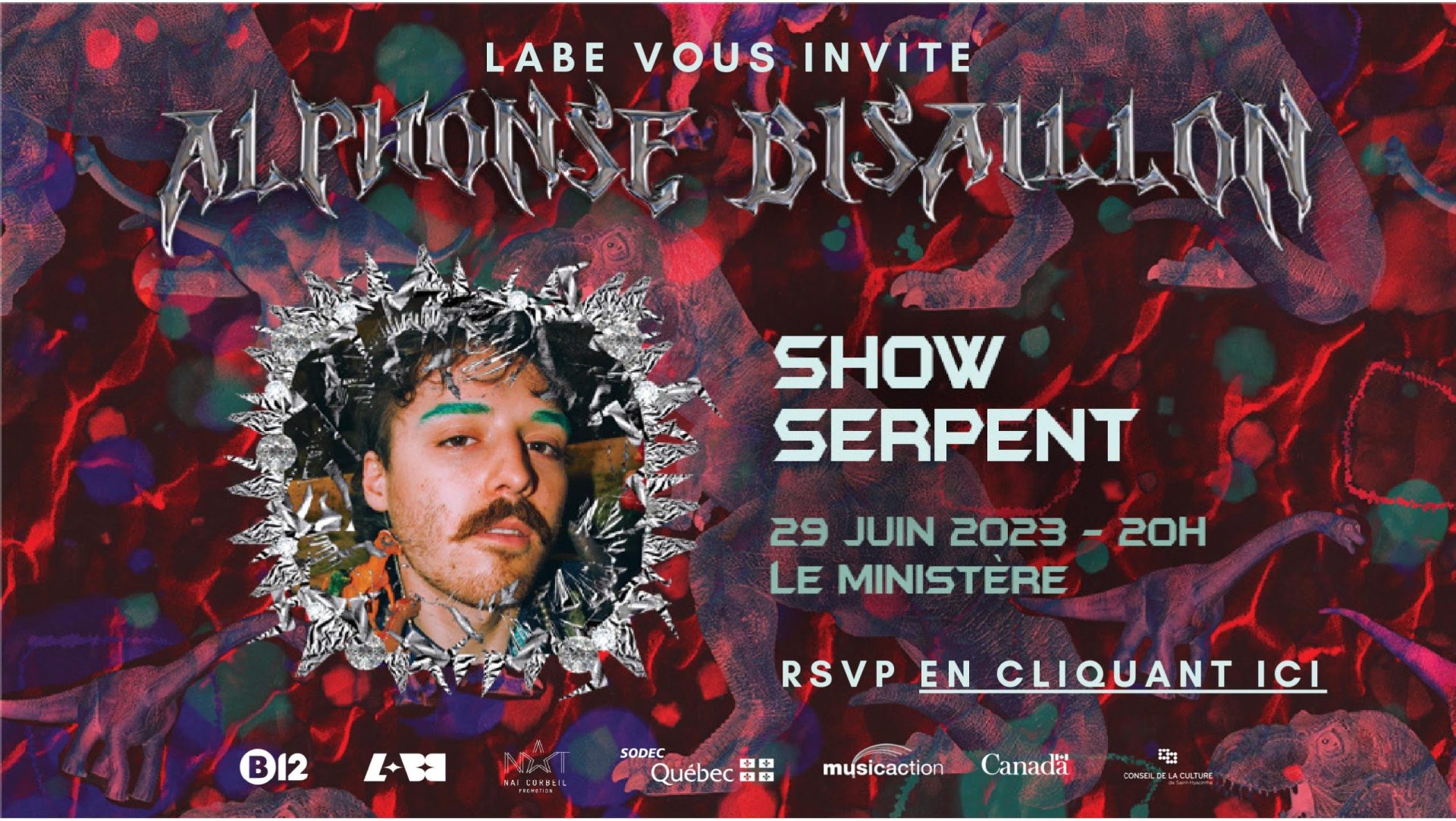 Alphonse Bisaillon : Show Serpent - Le Canal Auditif