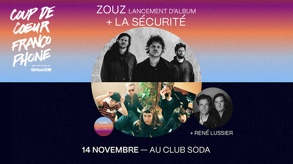 À gagner : une des trois paires de billets pour le concert de zouz, La ...