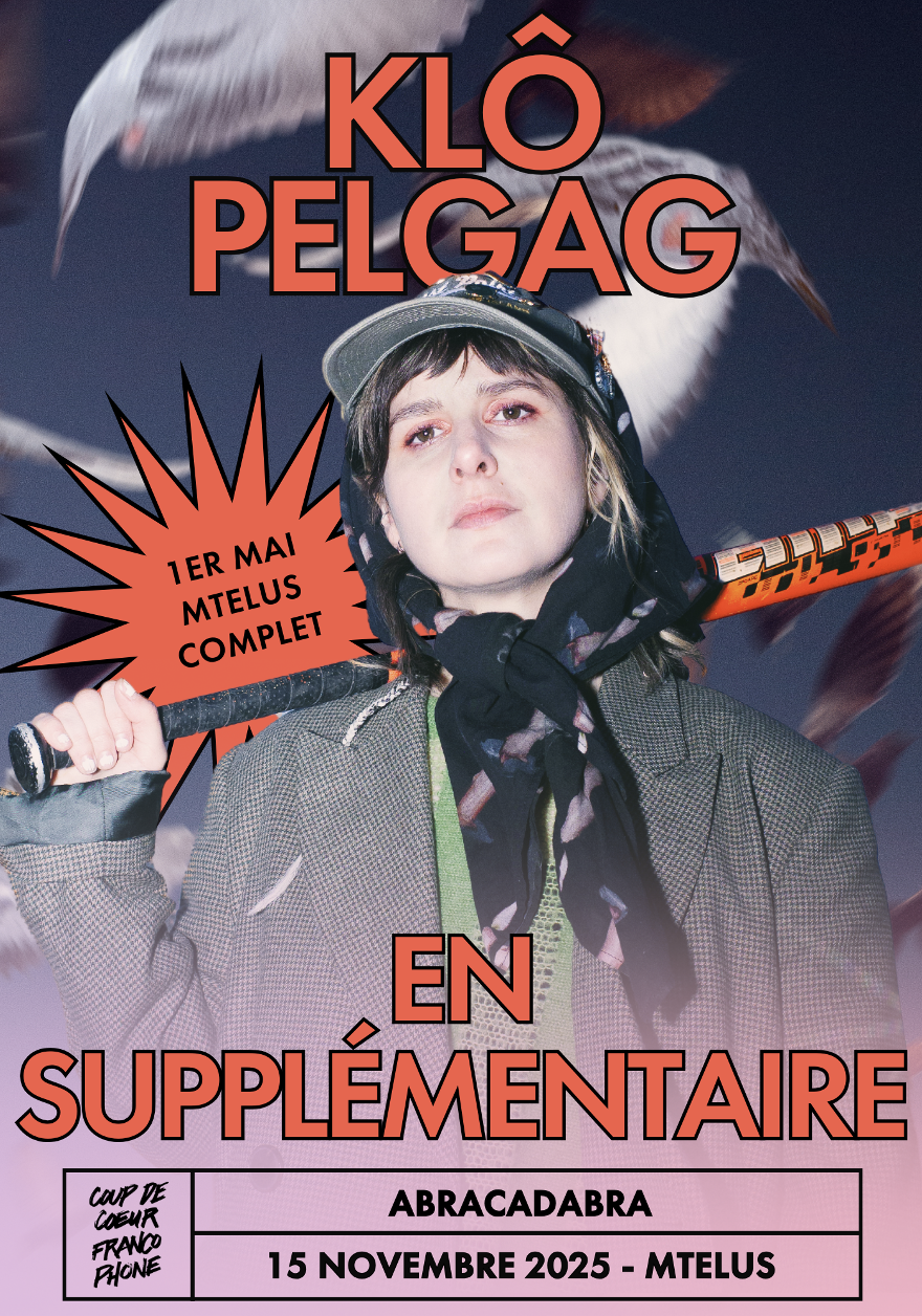 CCF 2025 Klô Pelgag en supplémentaire Le Canal Auditif