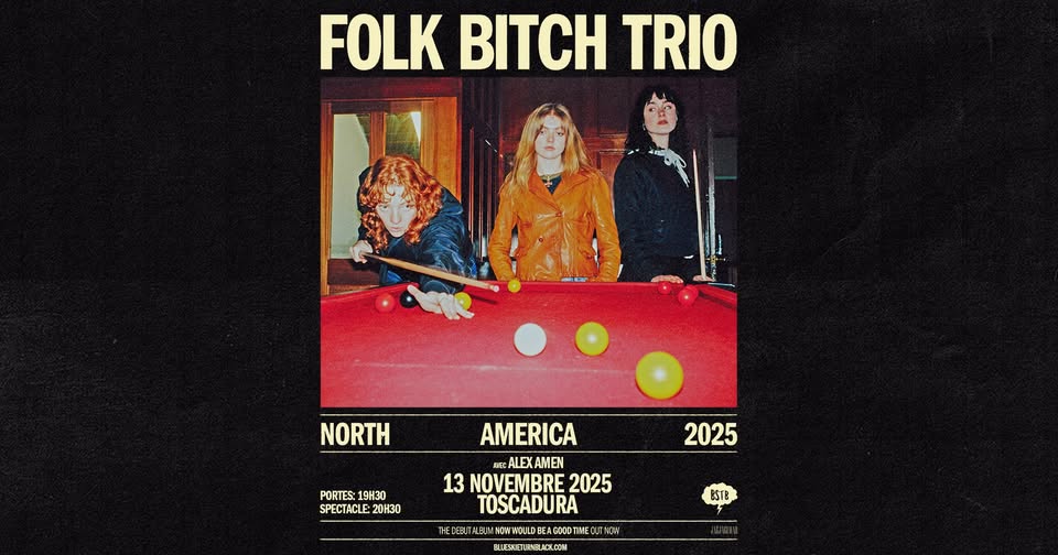 folk bitch trio concert
