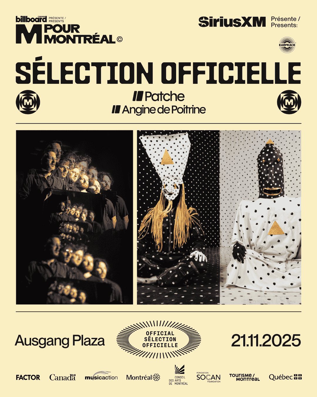 m pour montreal angine