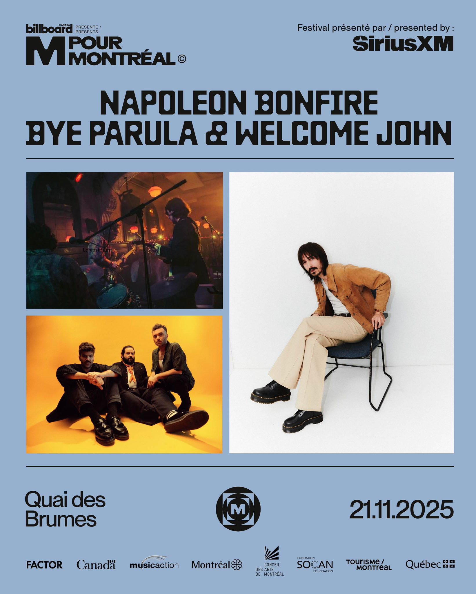 m pour montreal bye parula